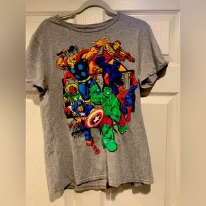 Old Navy’s Classic Marvel Comics Grey Men’s Medium Shirt